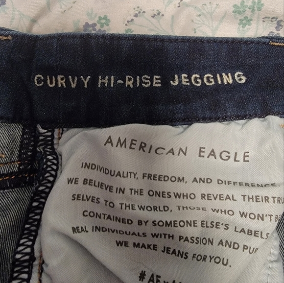 American Eagle Curvy Hi-Rise Dream Jegging - Picture 7 of 8